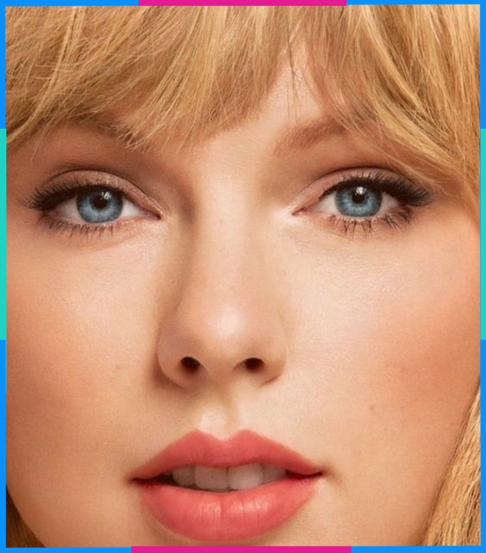 Đôi mắt xanh ngọc thu hút của ca sĩ Taylor Swift, thuộc cung Nhân Mã.