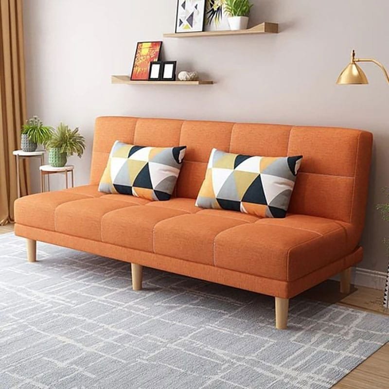 Ghế sofa 1m đặt trong phòng khách nhỏ, giúp tối ưu hóa diện tích