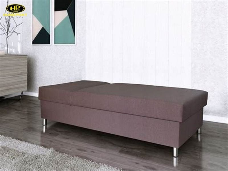 Ghế sofa băng dài không tựa phù hợp cho không gian nhỏ