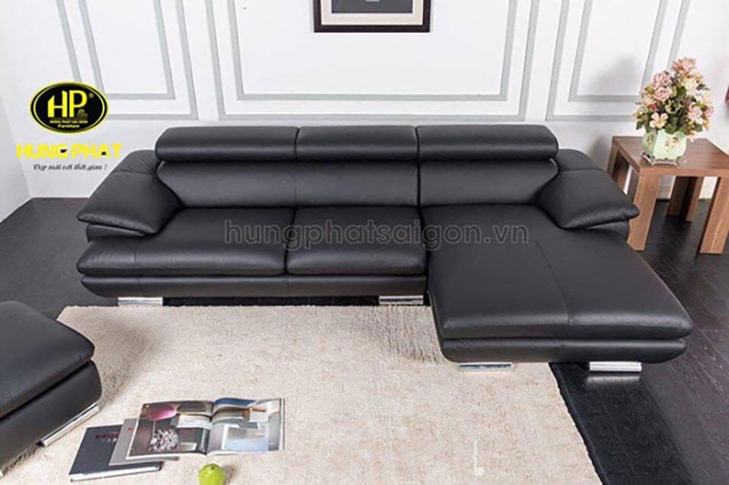 Ghế sofa da phòng khách H-216B màu sắc trang nhã