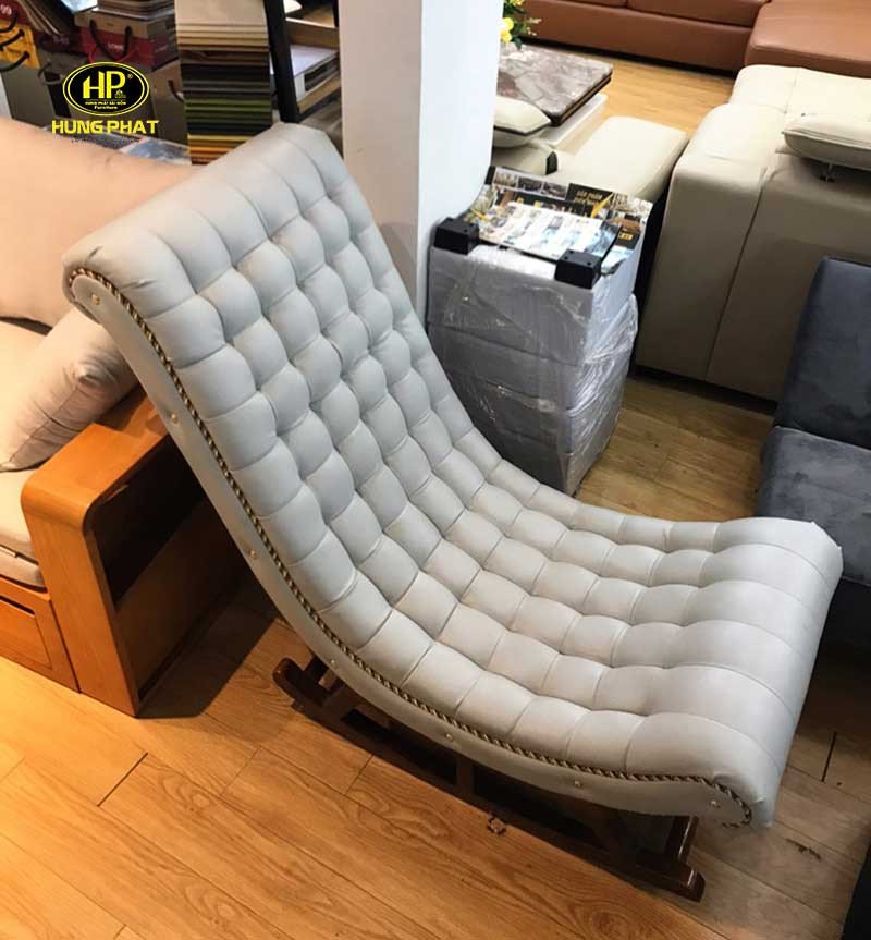 Ghế sofa đơn màu hồng phong cách Hàn Quốc nhỏ gọn