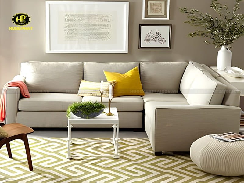 ghế sofa góc nhỏ gọn cho căn hộ chung cư