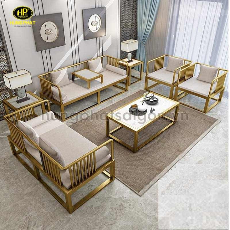 Ghế sofa sắt hộp phong cách hiện đại