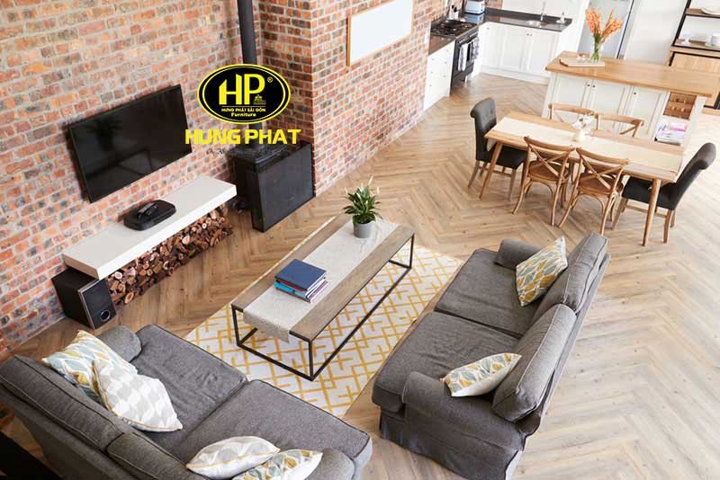 Ghế sofa với kiểu dáng và màu sắc đa dạng tại cửa hàng Hoàng Lộc Hà Tĩnh