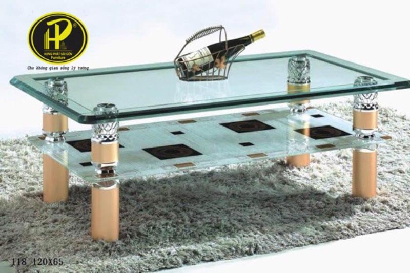 Giá bàn trà chân gỗ phụ thuộc vào nhiều yếu tố như chất liệu và kiểu dáng.