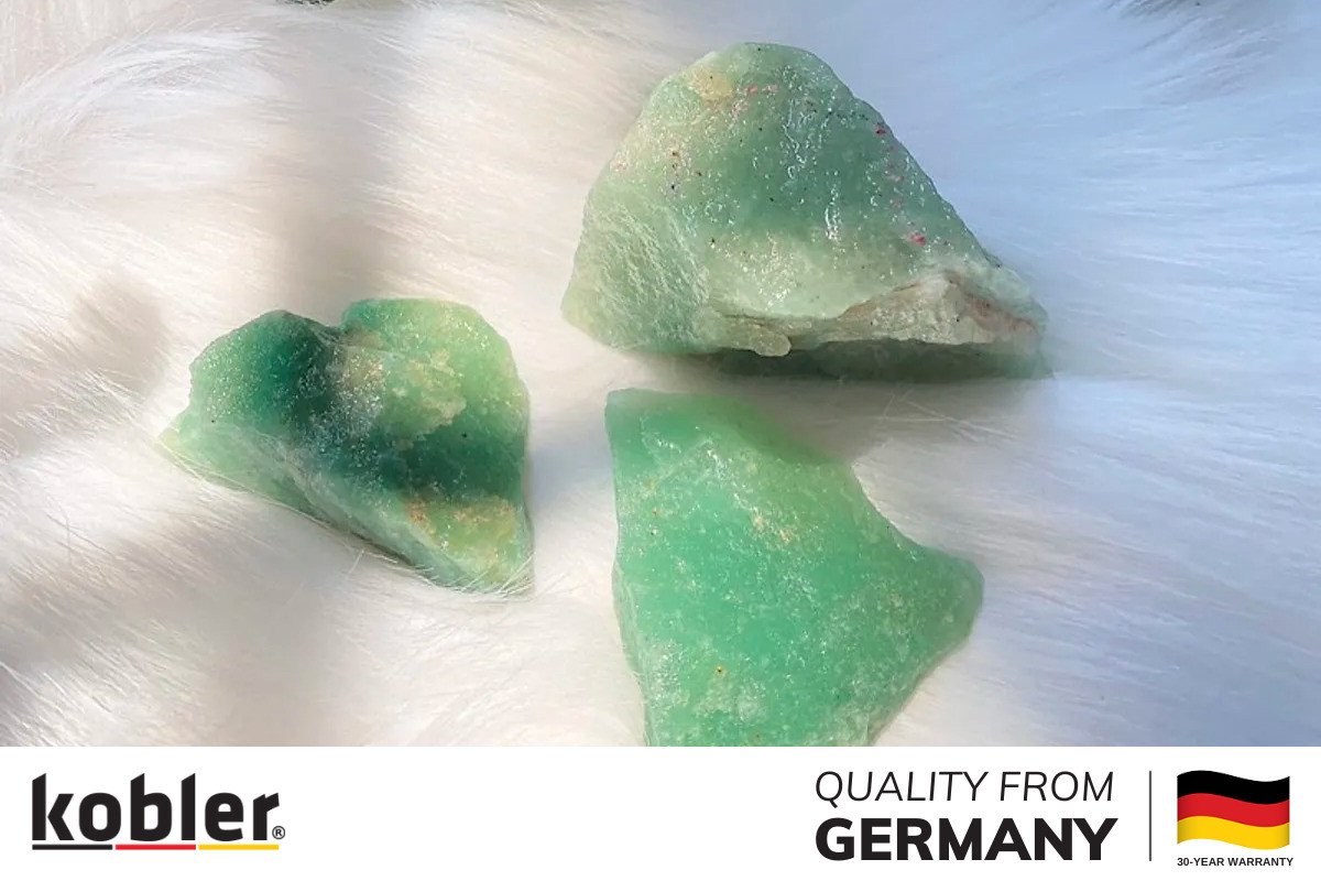 Giá thạch anh xanh thô