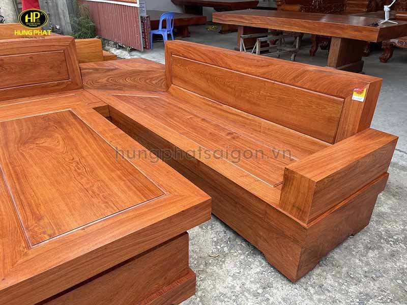 Giá trị thẩm mỹ của sofa làm từ gỗ cẩm hồng