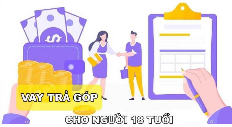 Giao diện điện thoại với các ứng dụng vay tiền online hỗ trợ tài chính cho người trẻ