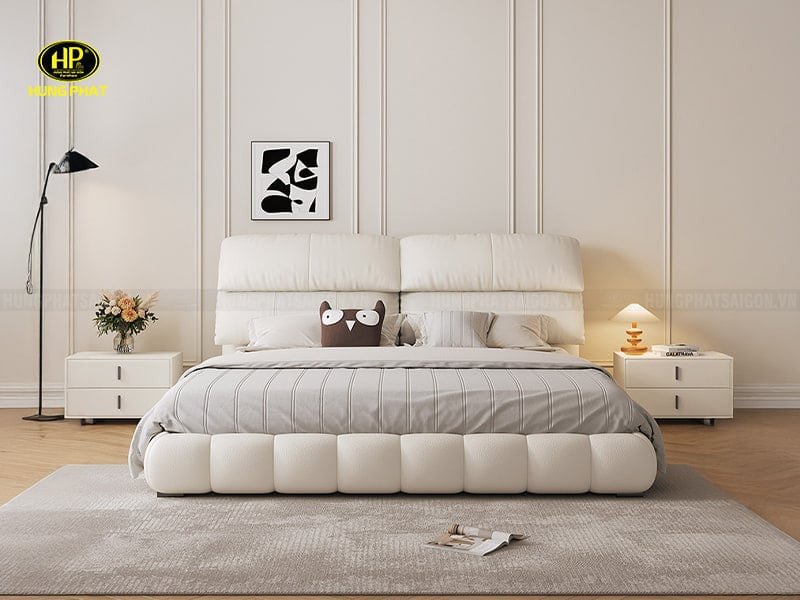 Giường ngủ bọc da hiện đại cho phòng ngủ ở Hà Tĩnh