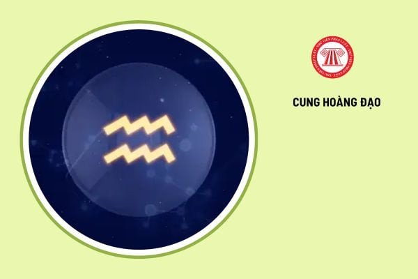 Hình ảnh đại diện cung Bảo Bình, cung hoàng đạo của người sinh ngày 1/2, nổi bật với trí tuệ và sự đổi mới.