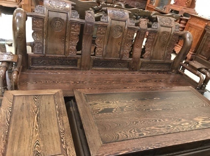 Hình ảnh gỗ mun đuôi công (mun Nam Phi)