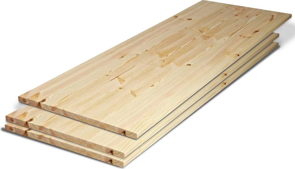 Hình ảnh minh họa giá ván gỗ thông ghép thanh