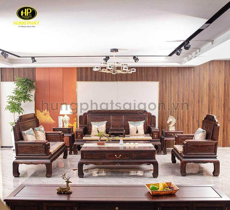 Hình ảnh minh họa sofa gỗ căm xe