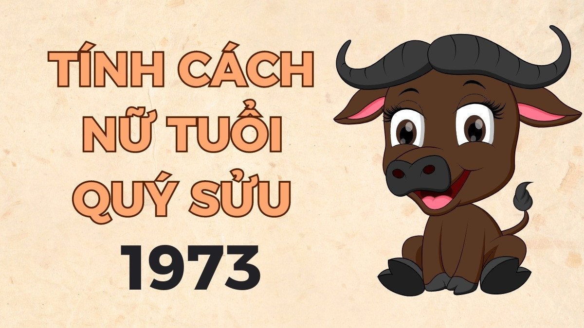 Hình ảnh người phụ nữ tuổi Quý Sửu 1973 với tính cách khéo léo, bình tĩnh và tốt bụng, được mọi người quý mến.