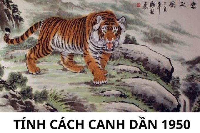 Hình ảnh phác họa tính cách đặc trưng của người tuổi Canh Dần sinh năm 1950