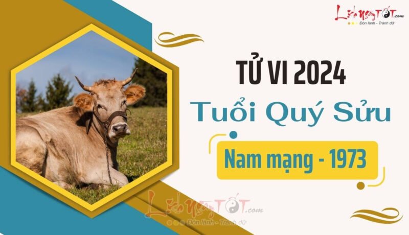 Hình ảnh tử vi nam mạng Quý Sửu 1973 chi tiết trong năm Giáp Thìn