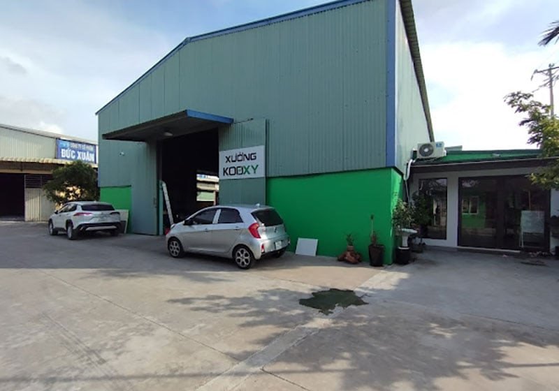Hình ảnh xưởng sản xuất nội thất KOOXY tại Hải Dương
