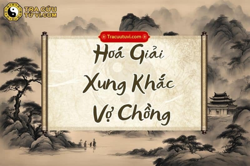Hoá giải xung khắc vợ chồng giúp gia đình hạnh phúc hơn
