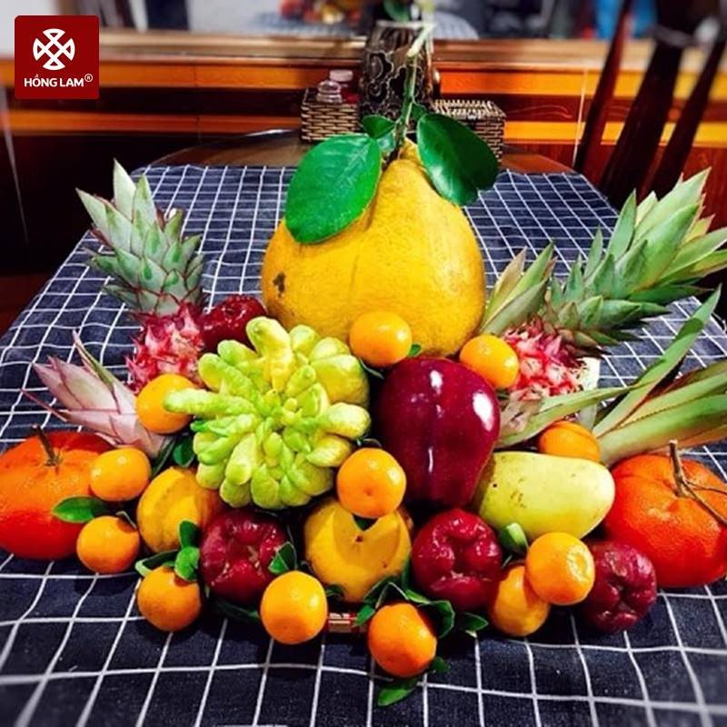 hoa quả thắp hương rằm tháng giêng