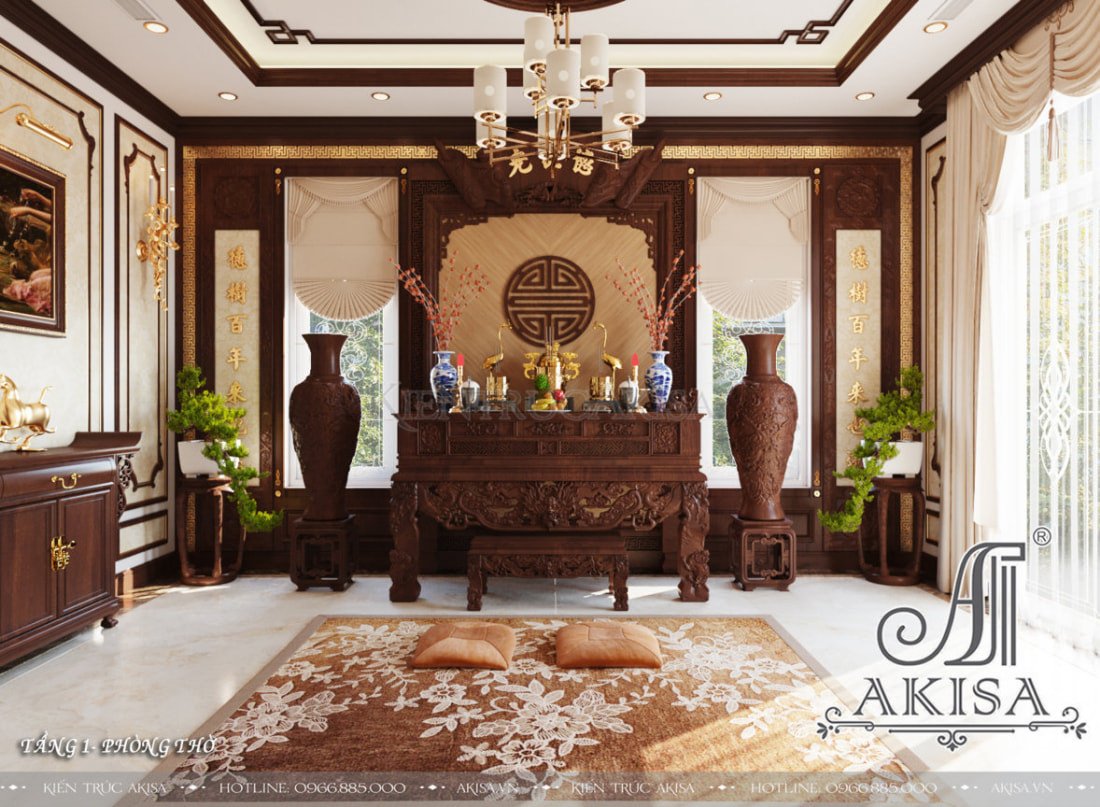 Hướng bàn thờ chuẩn phong thủy cho tuổi Tân Tỵ mang lại bình an