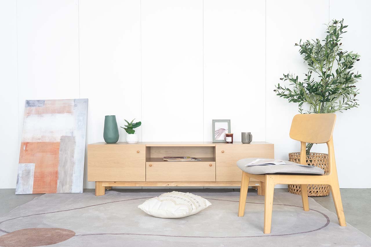 Kệ tivi gỗ đẹp và tiện dụng cho không gian phòng khách