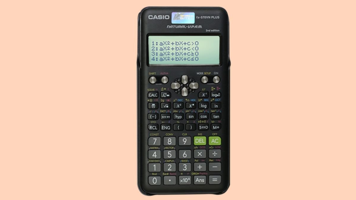 Kết quả độ lệch chuẩn được tính trên máy tính Casio 570, một chỉ số quan trọng bên cạnh tứ phân vị.