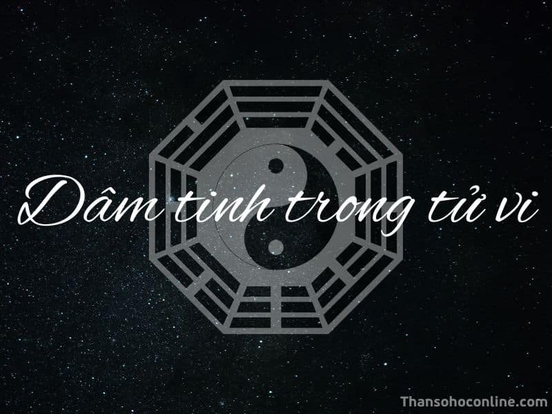 Khái niệm dâm tinh, những sao xấu trong tử vi liên quan đến ham muốn và sa đọa