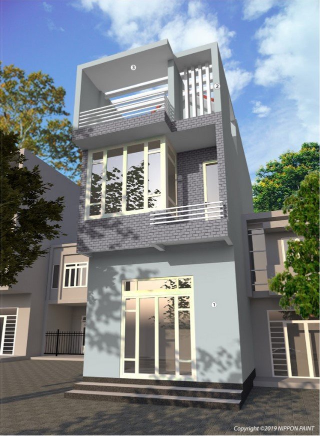 Không gian phòng khách hiện đại với tông màu trắng, xám ghi mang lại may mắn cho tuổi Ất Mão