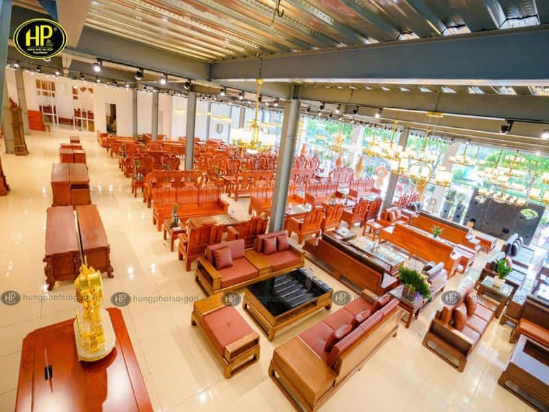 Không gian trưng bày nội thất đa dạng tại TP.HCM