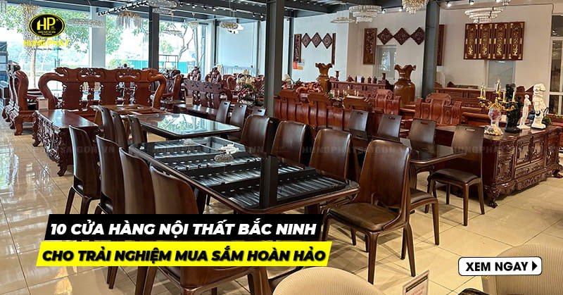 Không gian trưng bày nội thất hiện đại tại Bắc Ninh