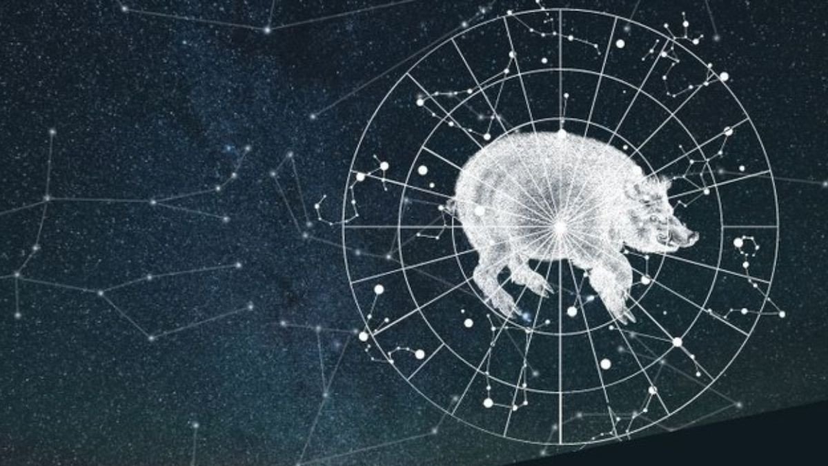 La bàn phong thủy thể hiện các hướng tốt xấu cho nam và nữ Tân Hợi 1971