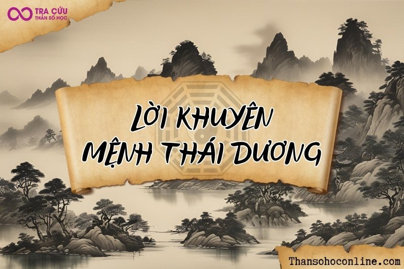 Lời khuyên hữu ích cho người có sao Thái Dương tử vi thủ cung Mệnh để phát triển toàn diện