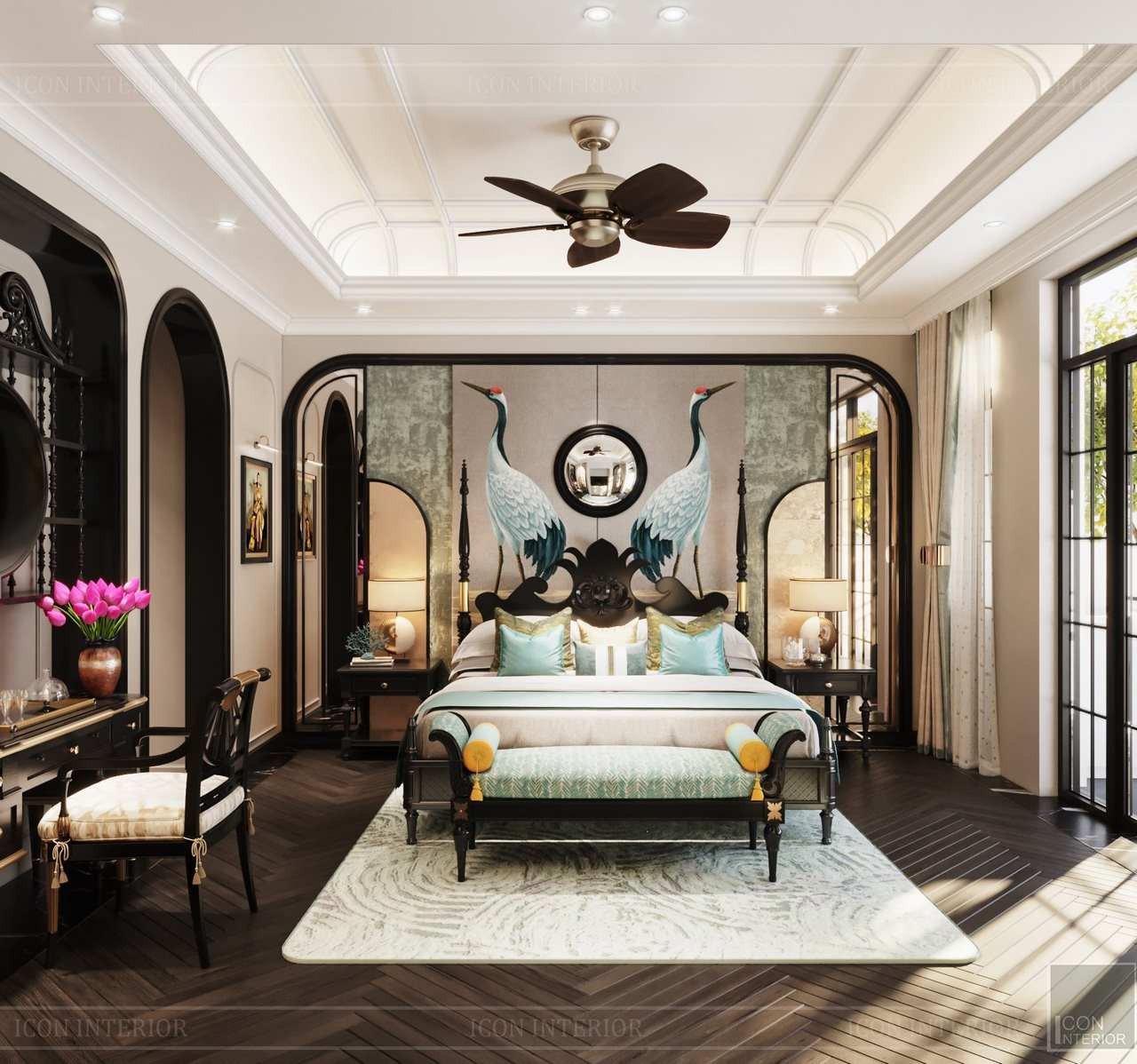 Lựa chọn màu sắc nội thất tương sinh với tuổi Nhâm Thân hợp hướng nào