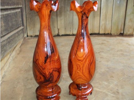 Lục bình gỗ mít với kiểu dáng đơn giản