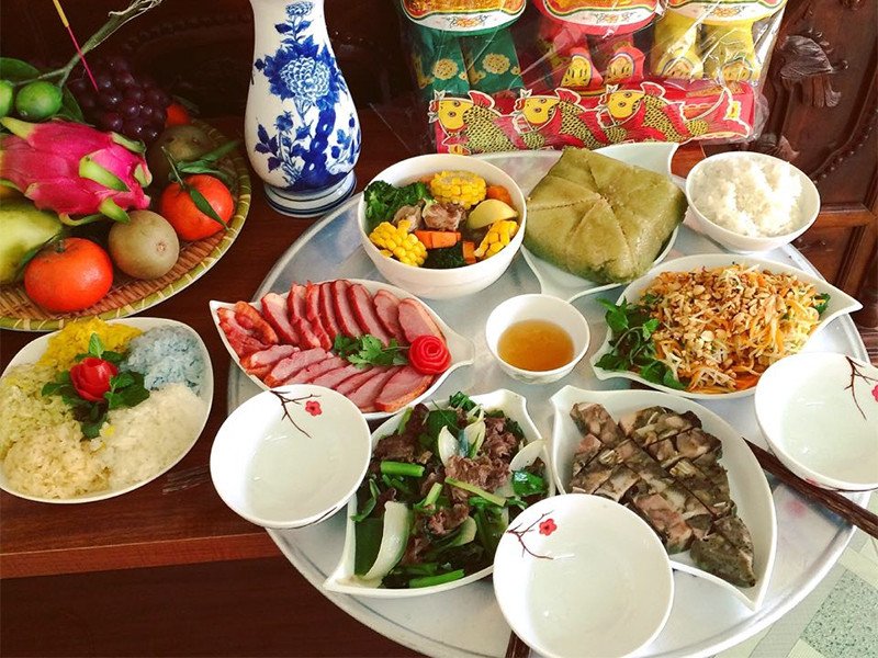 Mâm cỗ cúng Ông Công Ông Táo 7 món đẹp mắt và ý nghĩa