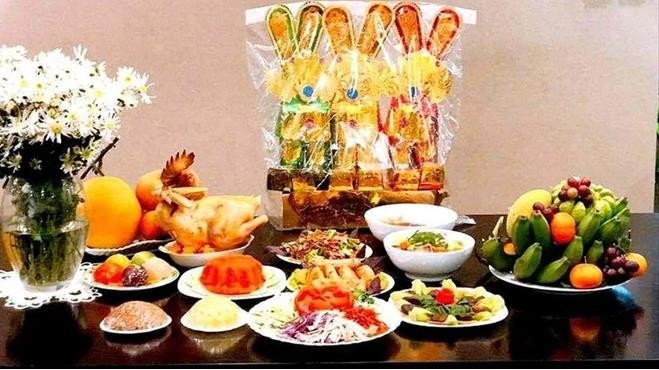 Mâm cúng ông Công ông Táo đầy đủ truyền thống