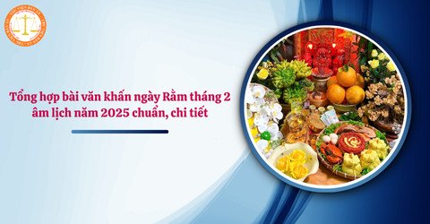 Mâm lễ vật cúng Rằm tháng 2 chu đáo và tươm tất