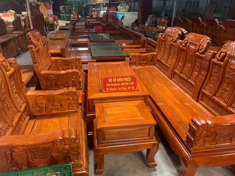 Mặt tiền Cửa hàng nội thất Kiên Phiếu tại Thanh Miện, Hải Dương