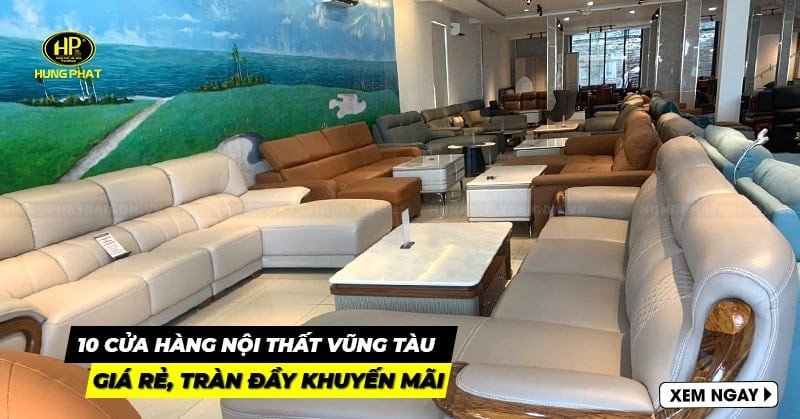 Mặt tiền cửa hàng nội thất tại thành phố Vũng Tàu