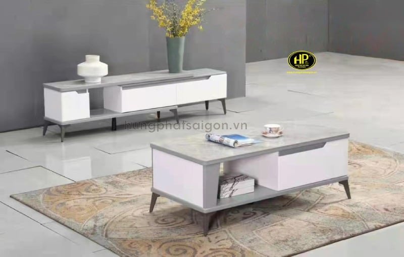 Mẫu bàn trà sử dụng gỗ công nghiệp MFC