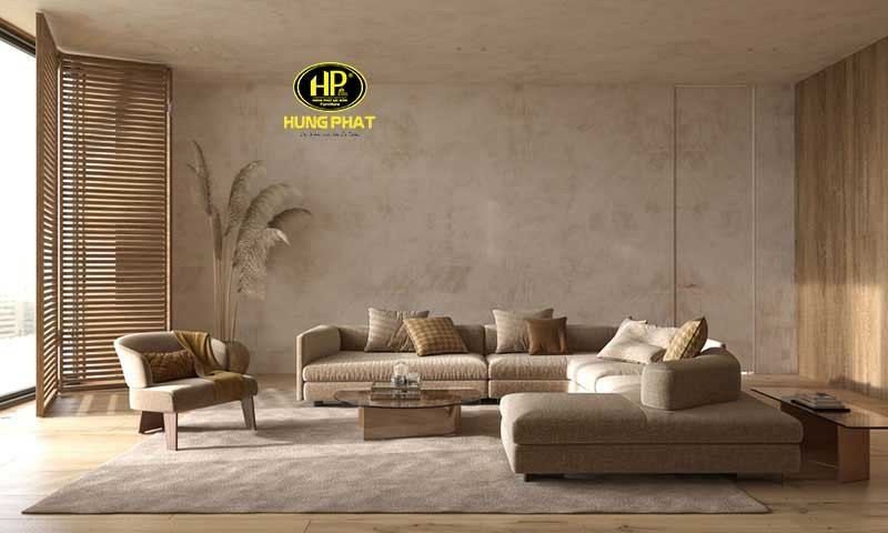 Mẫu ghế sofa gỗ tự nhiên tại cửa hàng Đức Hải Hà Tĩnh