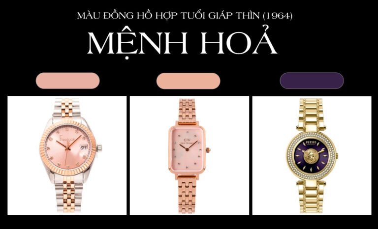 Màu sắc tương sinh mang lại may mắn cho người tuổi Giáp Thìn mệnh Hỏa trong các vật phẩm phong thủy