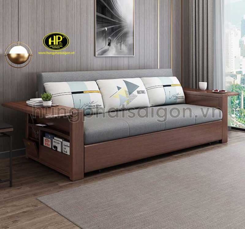 Mẫu sofa giường nhập khẩu GK-03 tiện lợi cho không gian nhỏ