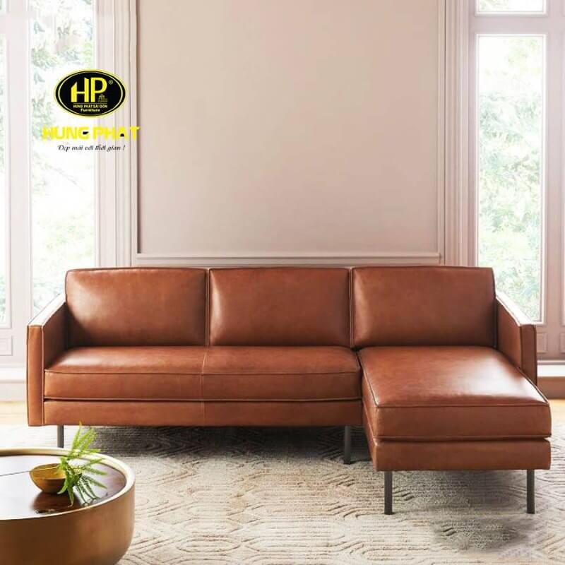 Mẫu sofa góc chữ L phù hợp cho nhà ống