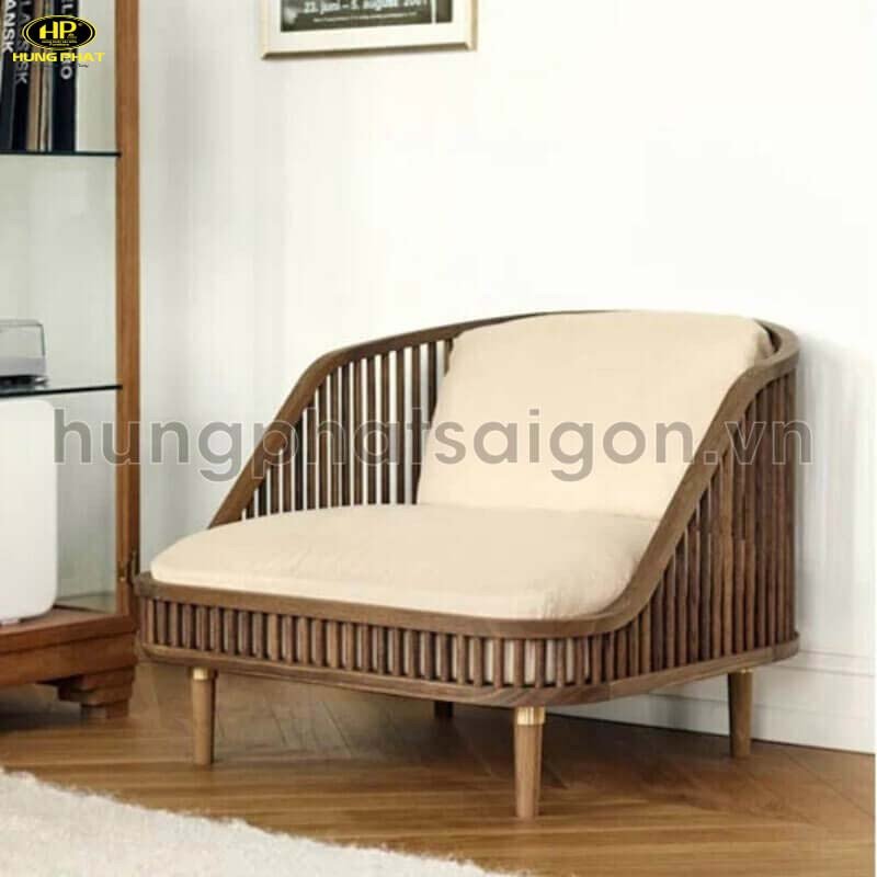 Mẫu sofa văng làm từ gỗ tự nhiên cao cấp