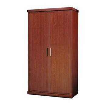 Mẫu tủ quần áo 2 buồng làm từ gỗ ép công nghiệp, thiết kế hiện đại