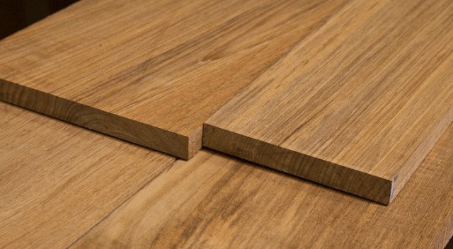 Mô tả đặc tính ổn định, ít cong vênh của gỗ Tếch thành phẩm