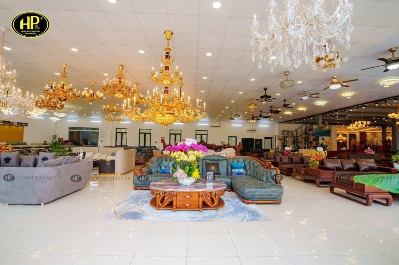 Một showroom nội thất Quận 12 được bố trí khoa học và thu hút