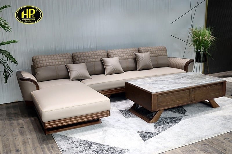 Mức giá tham khảo cho sofa gỗ sồi Nga kết hợp đệm