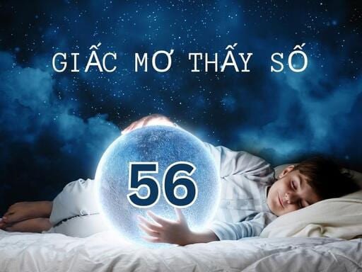 Nằm mơ thấy con số 56 có thể là điềm báo tài lộc sắp đến